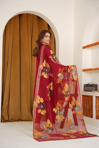 Faiqa Collection  Premium Lawn & Organza Wear