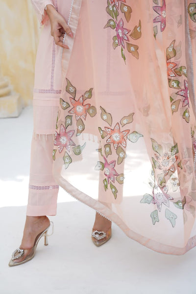 Faiqa Collection Premium Lawn & Organza Wear