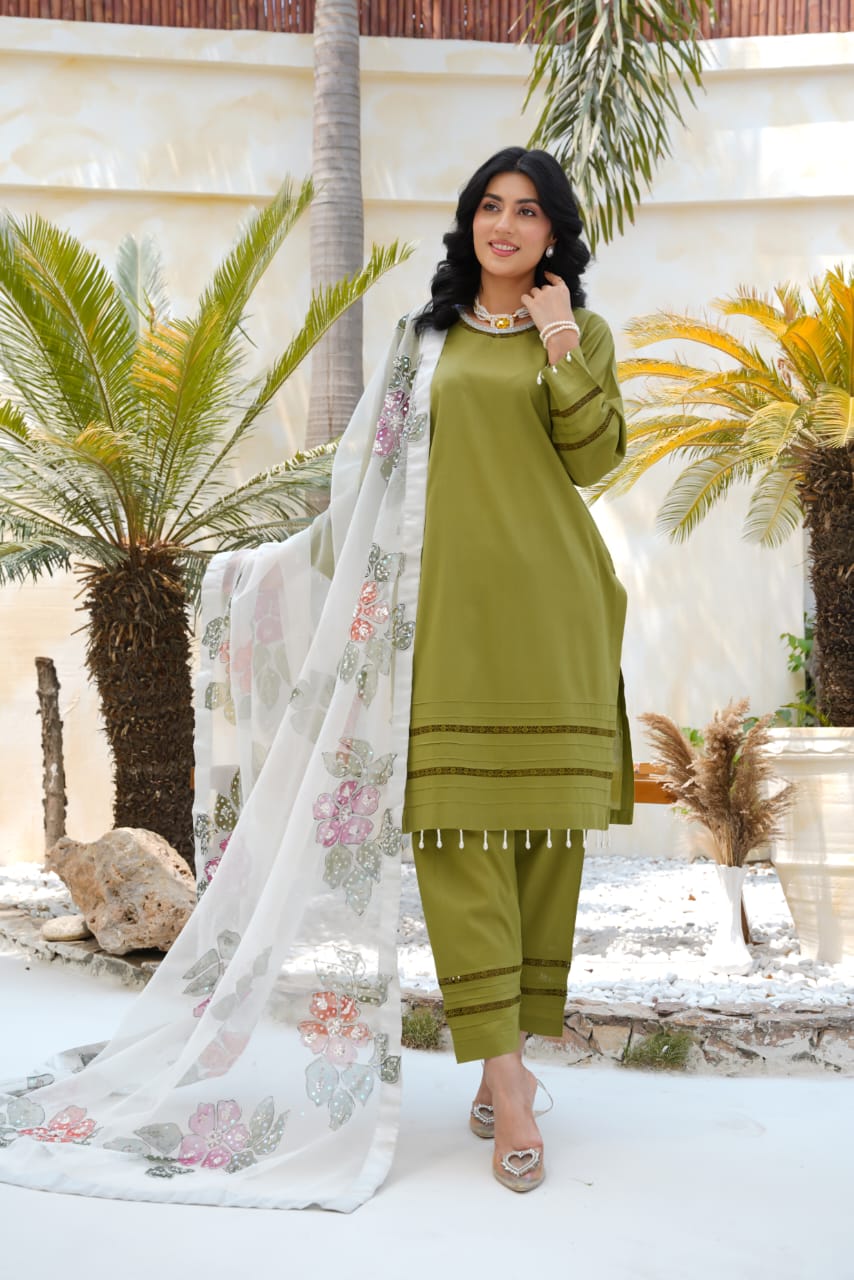 Faiqa Collection | ✨ Premium Lawn & Organza Wear